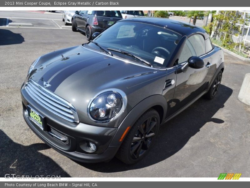 Eclipse Gray Metallic / Carbon Black 2013 Mini Cooper Coupe