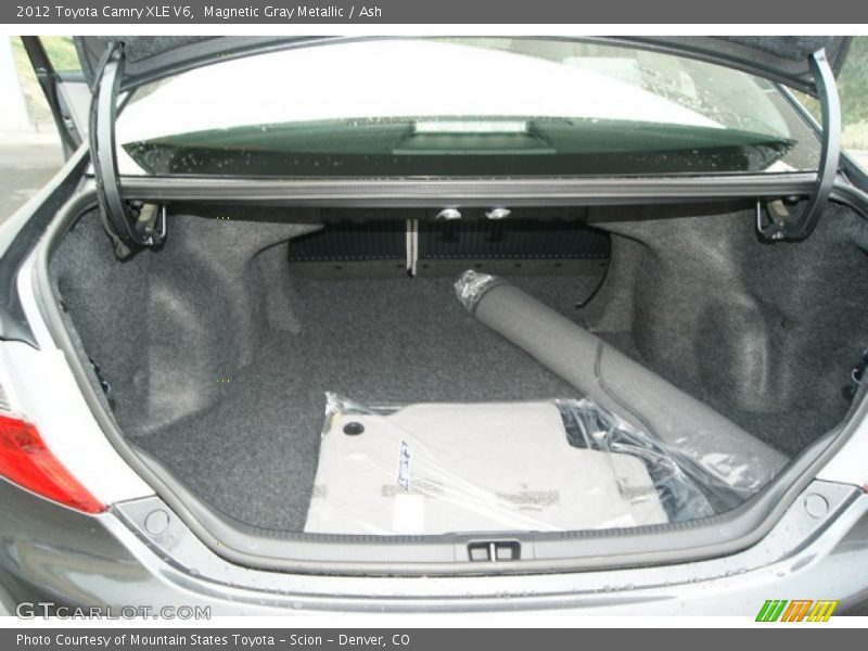 Magnetic Gray Metallic / Ash 2012 Toyota Camry XLE V6