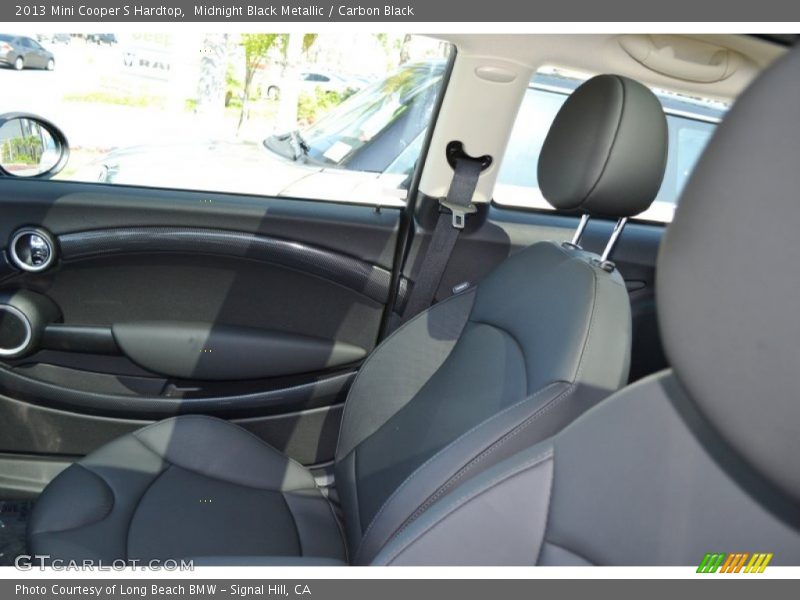 Midnight Black Metallic / Carbon Black 2013 Mini Cooper S Hardtop