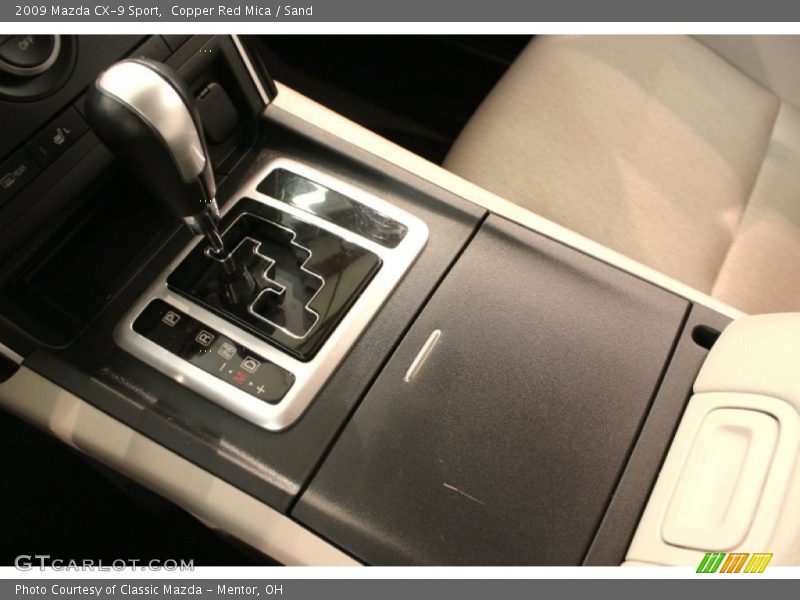  2009 CX-9 Sport 6 Speed Automatic Shifter