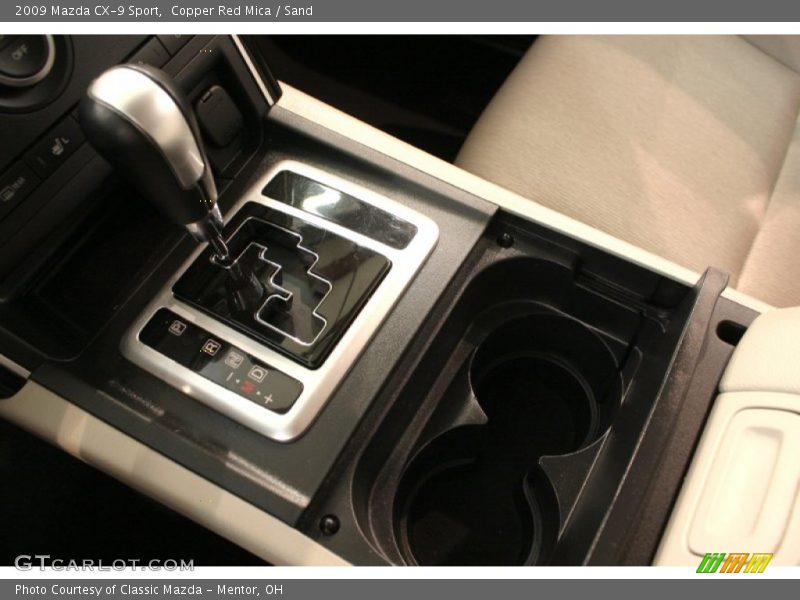 Copper Red Mica / Sand 2009 Mazda CX-9 Sport