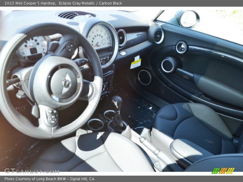 Eclipse Gray Metallic / Carbon Black 2013 Mini Cooper S Hardtop