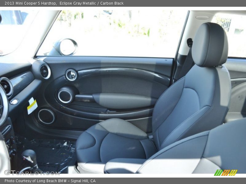 Eclipse Gray Metallic / Carbon Black 2013 Mini Cooper S Hardtop