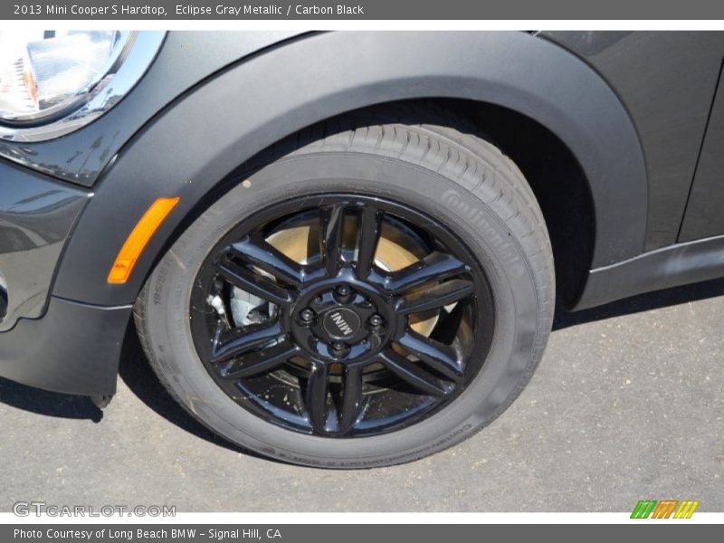 Eclipse Gray Metallic / Carbon Black 2013 Mini Cooper S Hardtop