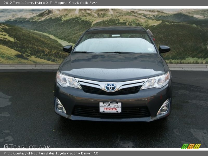 Magnetic Gray Metallic / Ash 2012 Toyota Camry Hybrid XLE