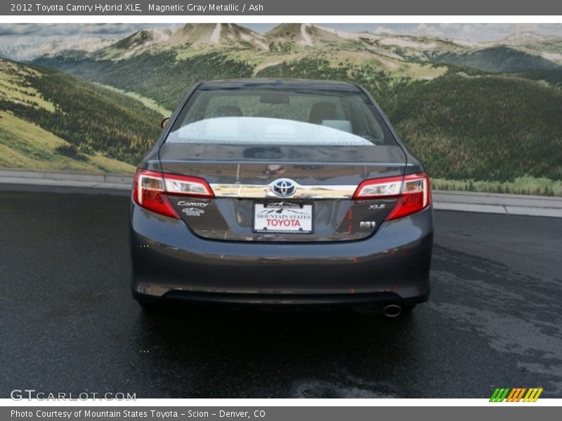 Magnetic Gray Metallic / Ash 2012 Toyota Camry Hybrid XLE