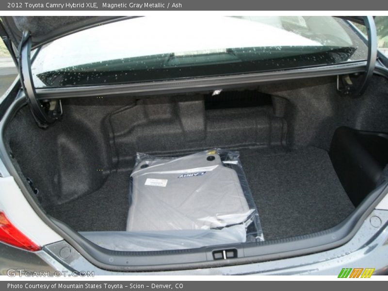 Magnetic Gray Metallic / Ash 2012 Toyota Camry Hybrid XLE