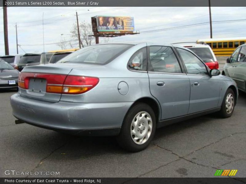 Blue Silver / Gray 2001 Saturn L Series L200 Sedan