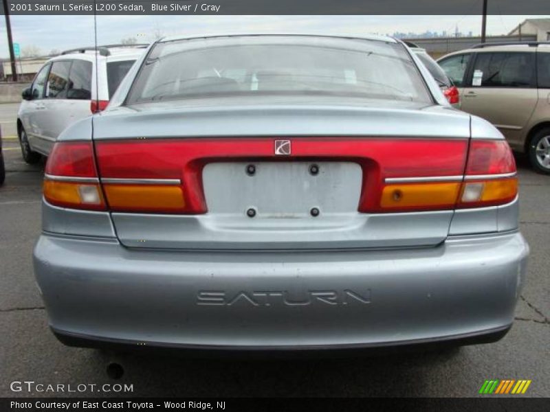 Blue Silver / Gray 2001 Saturn L Series L200 Sedan