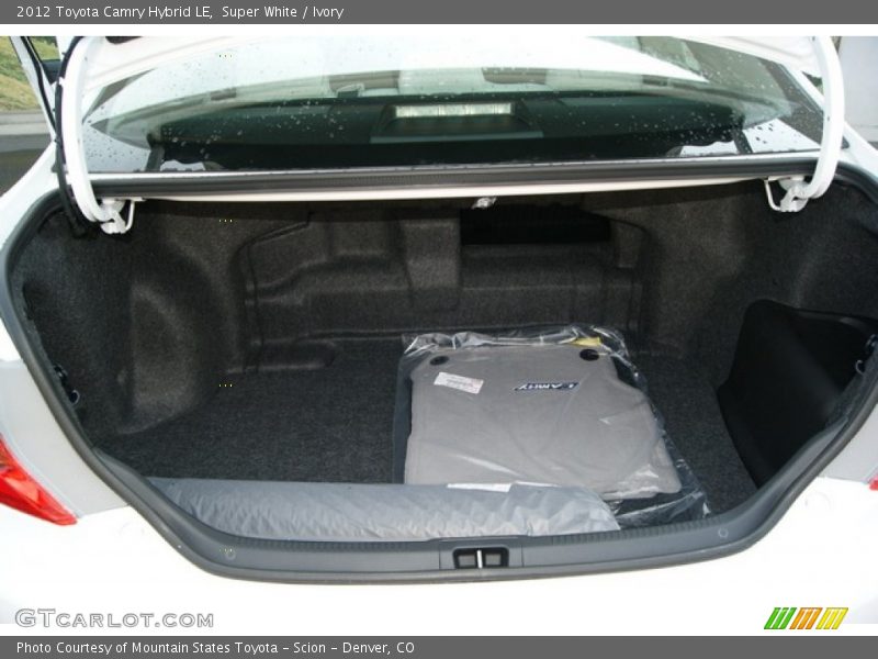 Super White / Ivory 2012 Toyota Camry Hybrid LE