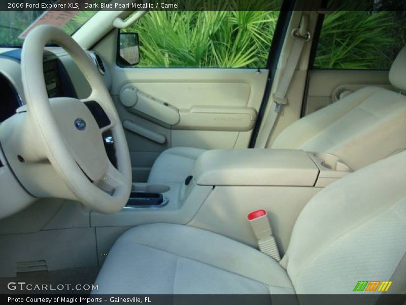 Dark Blue Pearl Metallic / Camel 2006 Ford Explorer XLS