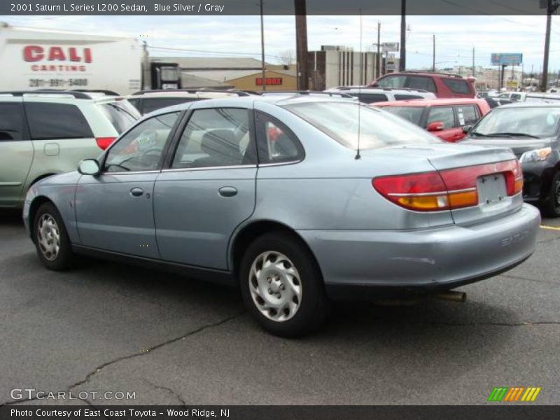 Blue Silver / Gray 2001 Saturn L Series L200 Sedan