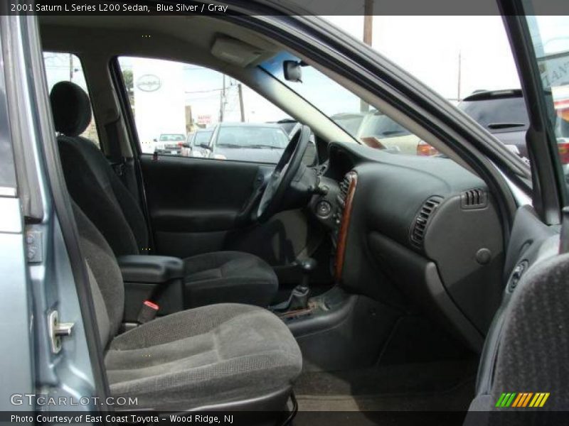 Blue Silver / Gray 2001 Saturn L Series L200 Sedan