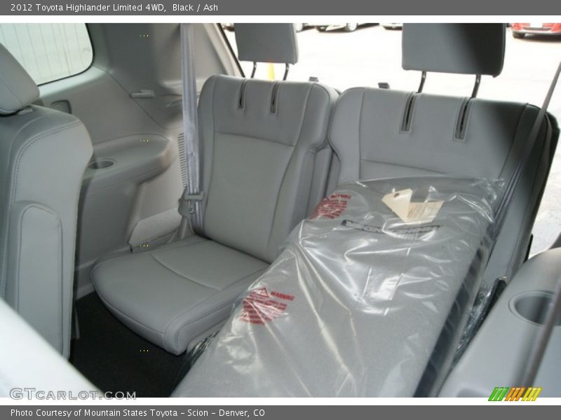 Black / Ash 2012 Toyota Highlander Limited 4WD