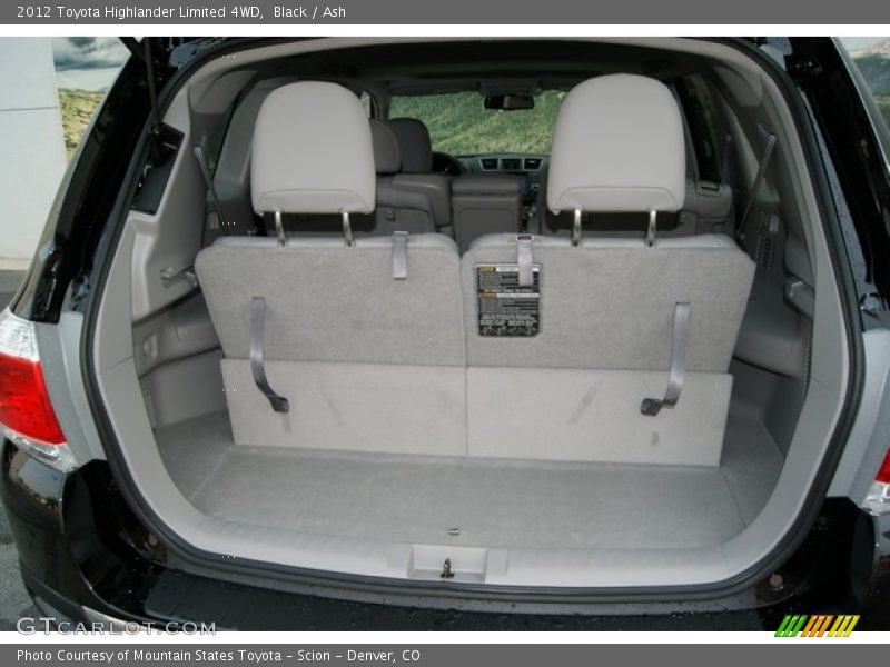 Black / Ash 2012 Toyota Highlander Limited 4WD