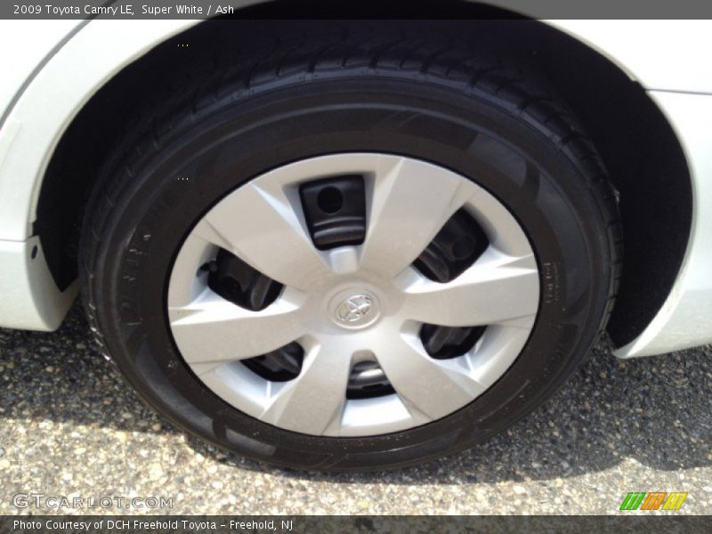 Super White / Ash 2009 Toyota Camry LE
