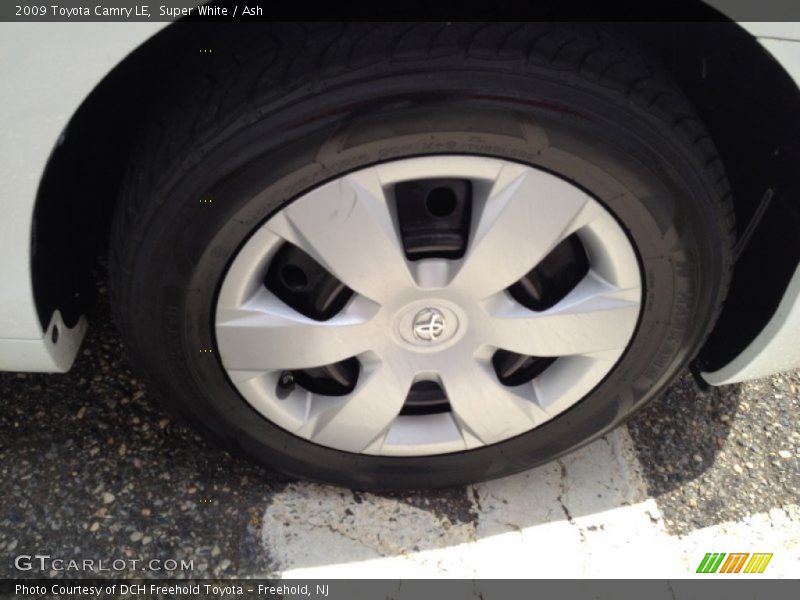 Super White / Ash 2009 Toyota Camry LE