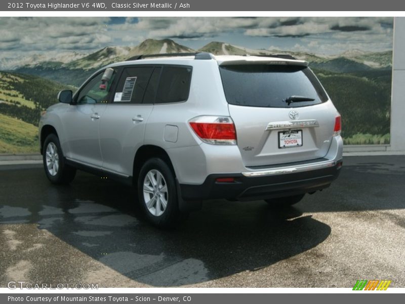 Classic Silver Metallic / Ash 2012 Toyota Highlander V6 4WD