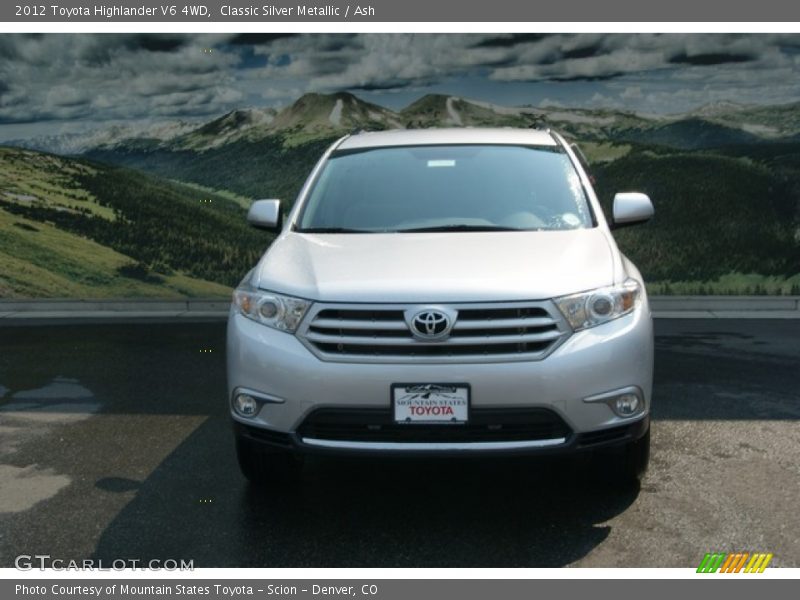 Classic Silver Metallic / Ash 2012 Toyota Highlander V6 4WD