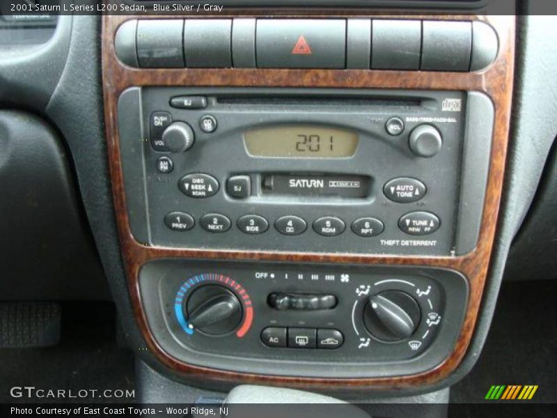 Blue Silver / Gray 2001 Saturn L Series L200 Sedan