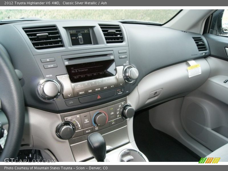Classic Silver Metallic / Ash 2012 Toyota Highlander V6 4WD