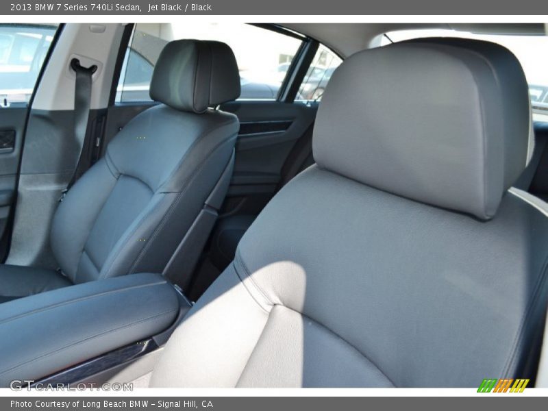 Jet Black / Black 2013 BMW 7 Series 740Li Sedan