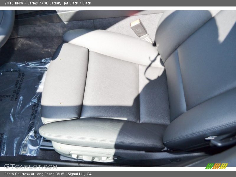 Jet Black / Black 2013 BMW 7 Series 740Li Sedan