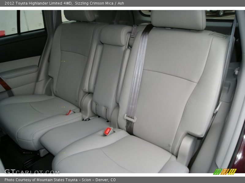 Sizzling Crimson Mica / Ash 2012 Toyota Highlander Limited 4WD