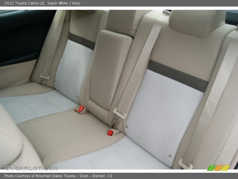 Super White / Ivory 2012 Toyota Camry LE