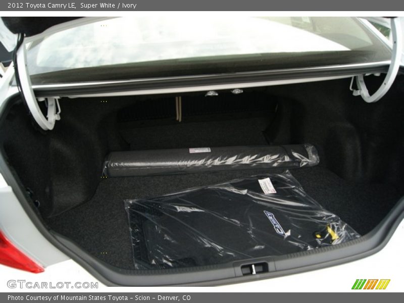 Super White / Ivory 2012 Toyota Camry LE