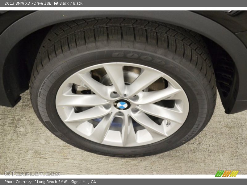 Jet Black / Black 2013 BMW X3 xDrive 28i