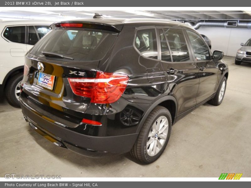 Jet Black / Black 2013 BMW X3 xDrive 28i