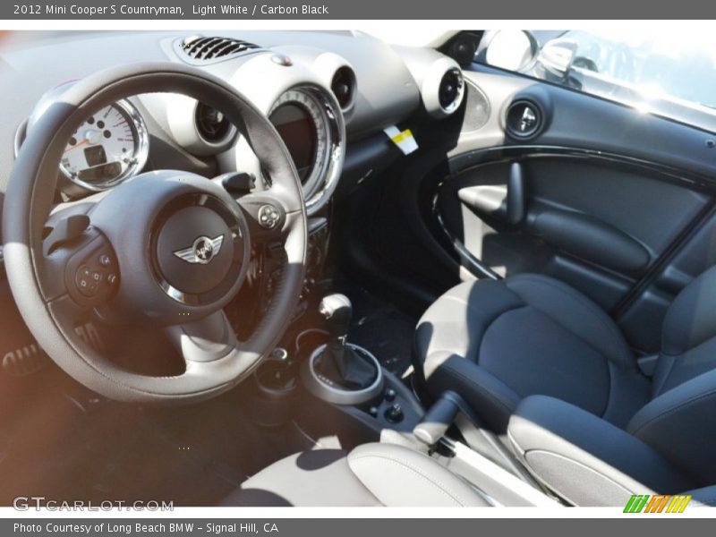 Light White / Carbon Black 2012 Mini Cooper S Countryman