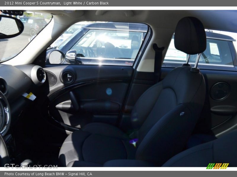 Light White / Carbon Black 2012 Mini Cooper S Countryman