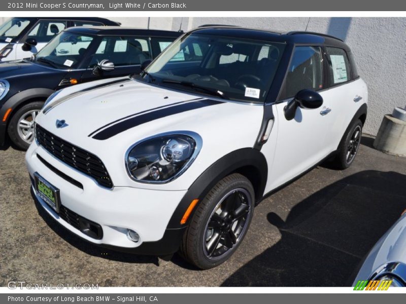 Light White / Carbon Black 2012 Mini Cooper S Countryman