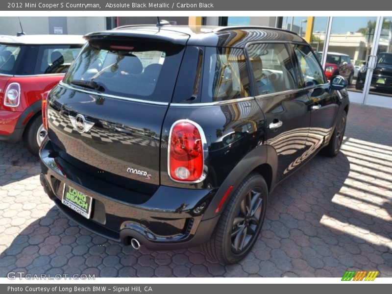 Absolute Black Metallic / Carbon Black 2012 Mini Cooper S Countryman