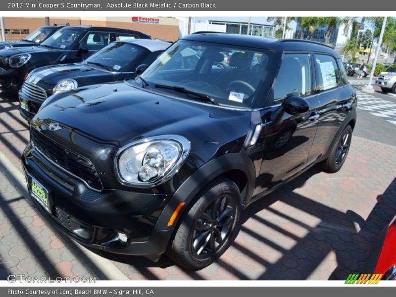Absolute Black Metallic / Carbon Black 2012 Mini Cooper S Countryman