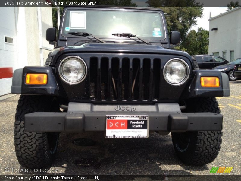 Black / Dark Slate Gray 2006 Jeep Wrangler X 4x4