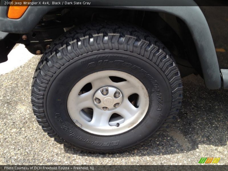 Black / Dark Slate Gray 2006 Jeep Wrangler X 4x4