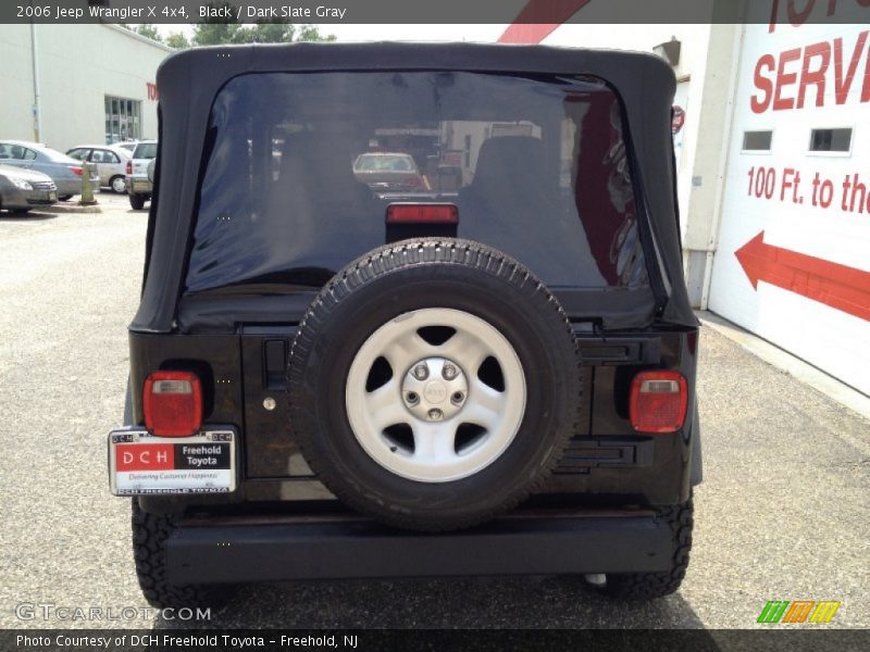 Black / Dark Slate Gray 2006 Jeep Wrangler X 4x4