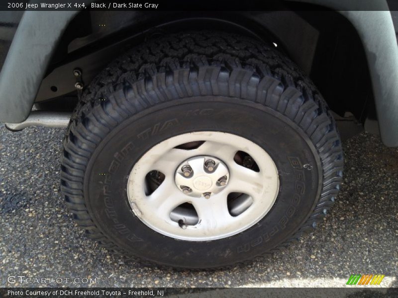 Black / Dark Slate Gray 2006 Jeep Wrangler X 4x4
