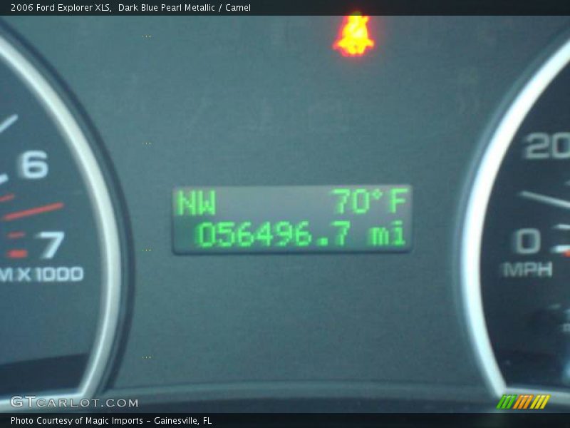 Dark Blue Pearl Metallic / Camel 2006 Ford Explorer XLS