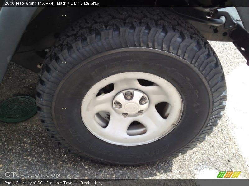 Black / Dark Slate Gray 2006 Jeep Wrangler X 4x4