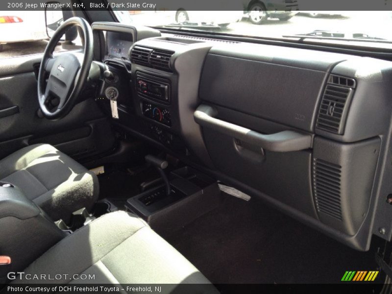 Black / Dark Slate Gray 2006 Jeep Wrangler X 4x4