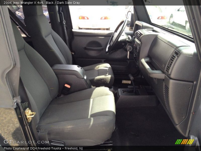 Black / Dark Slate Gray 2006 Jeep Wrangler X 4x4
