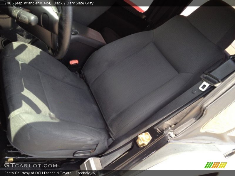 Black / Dark Slate Gray 2006 Jeep Wrangler X 4x4