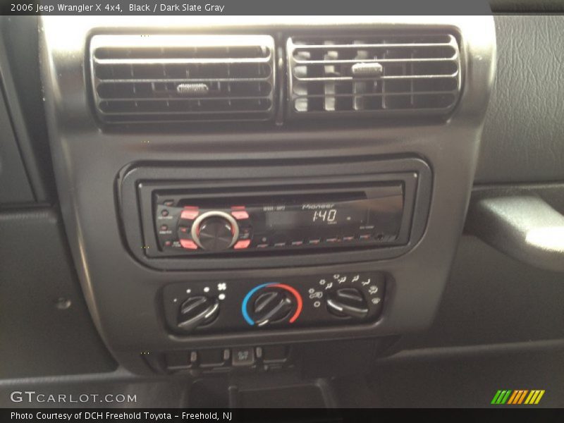 Black / Dark Slate Gray 2006 Jeep Wrangler X 4x4