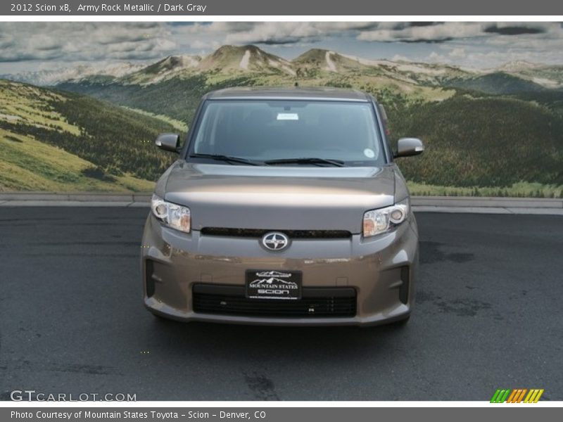 Army Rock Metallic / Dark Gray 2012 Scion xB