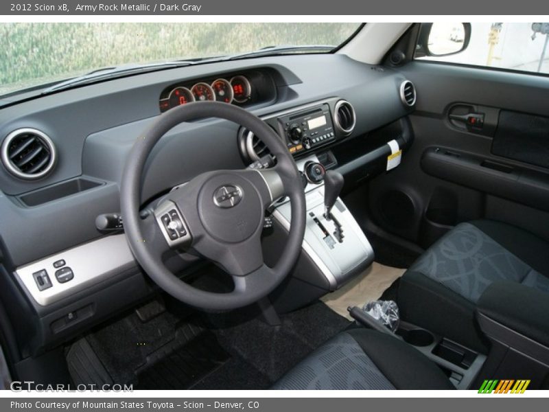 Army Rock Metallic / Dark Gray 2012 Scion xB