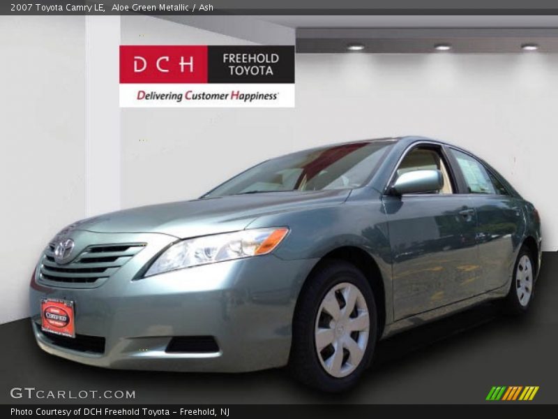 Aloe Green Metallic / Ash 2007 Toyota Camry LE